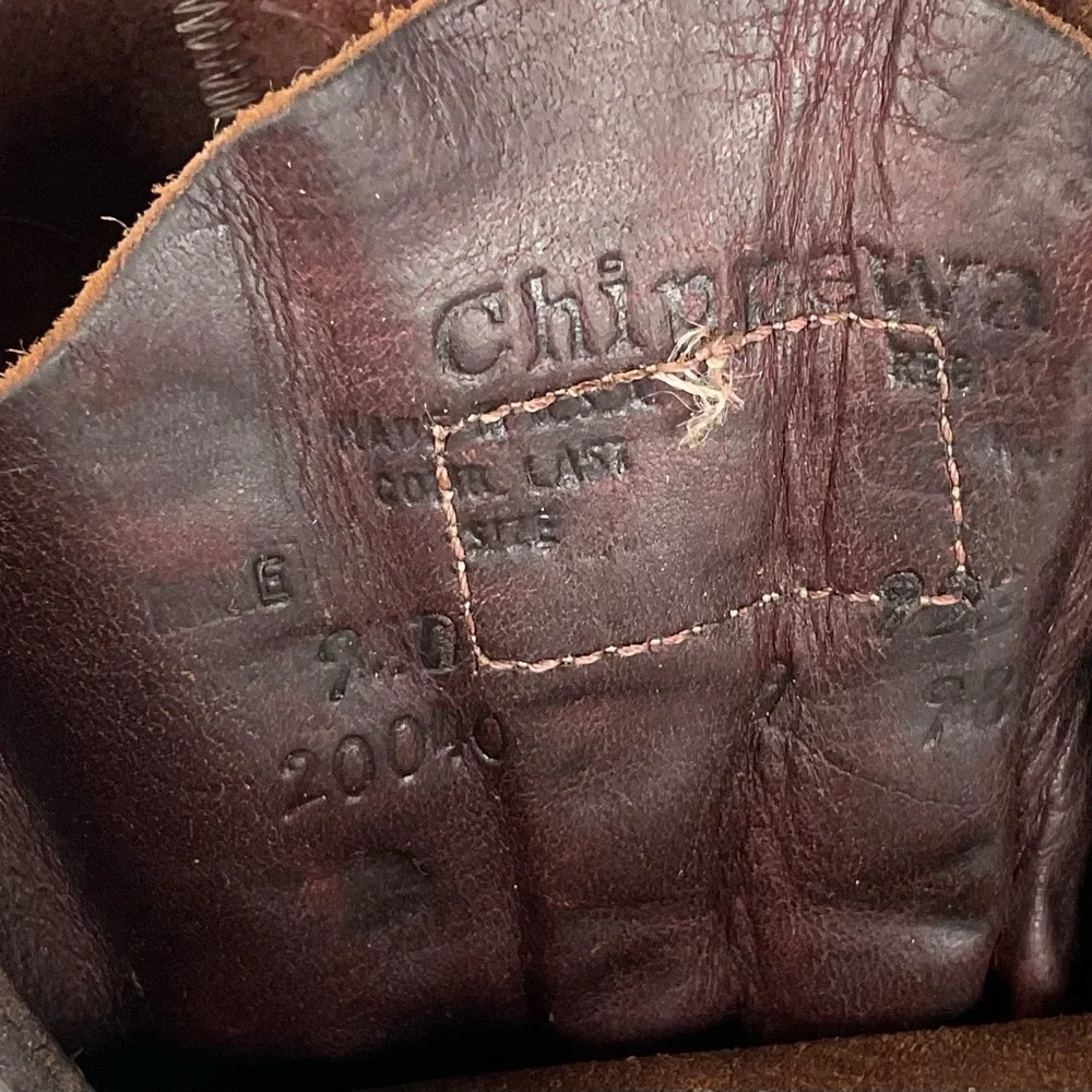 Vintage Chippewa Kiltie Packer Boots | Soft Toe | USA Made | Men’s 9.5 D